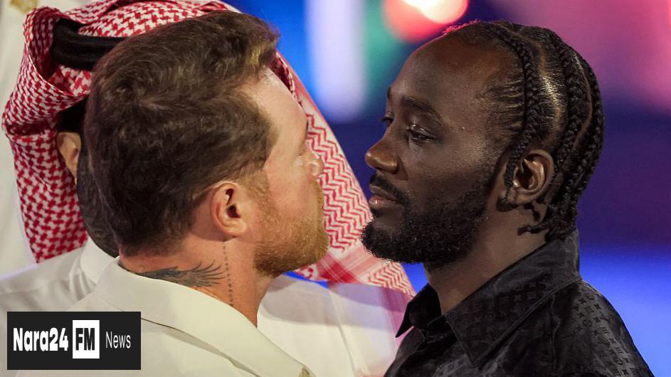 Tension Rises as Saul 'Canelo' Alvarez Shoves Terence Crawford Ahead of Las Vegas Showdown
