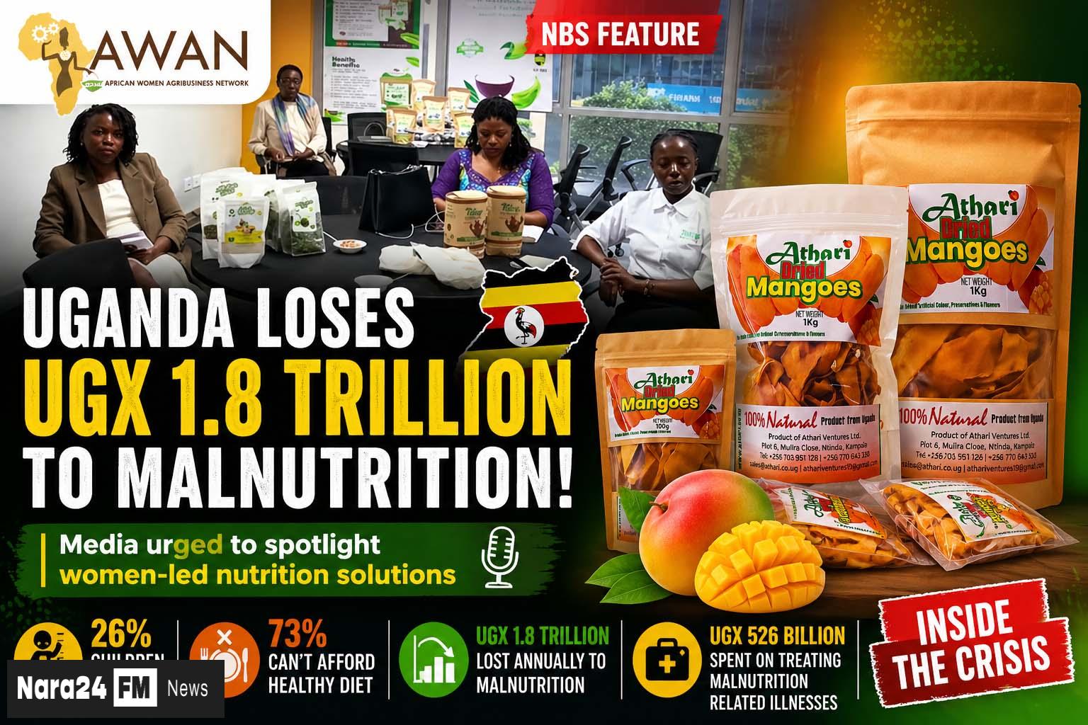 UGX 1.8 Trillion Lost Yearly:Media Challenged to Spotlight Women Fighting Uganda’s Nutrition Crisis