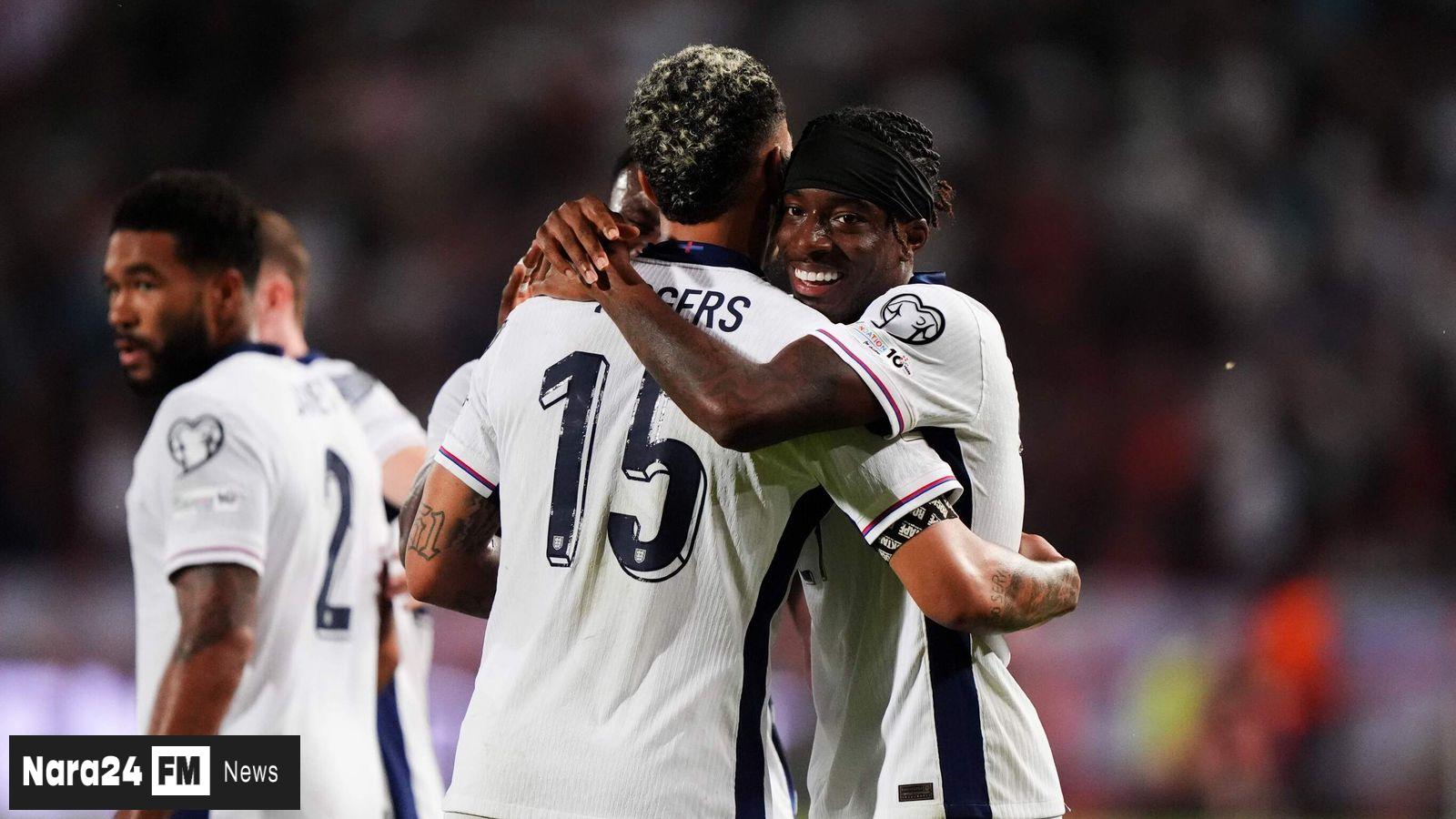 England Dominates Serbia with 5-0 Rout in World Cup Qualifier Showdown