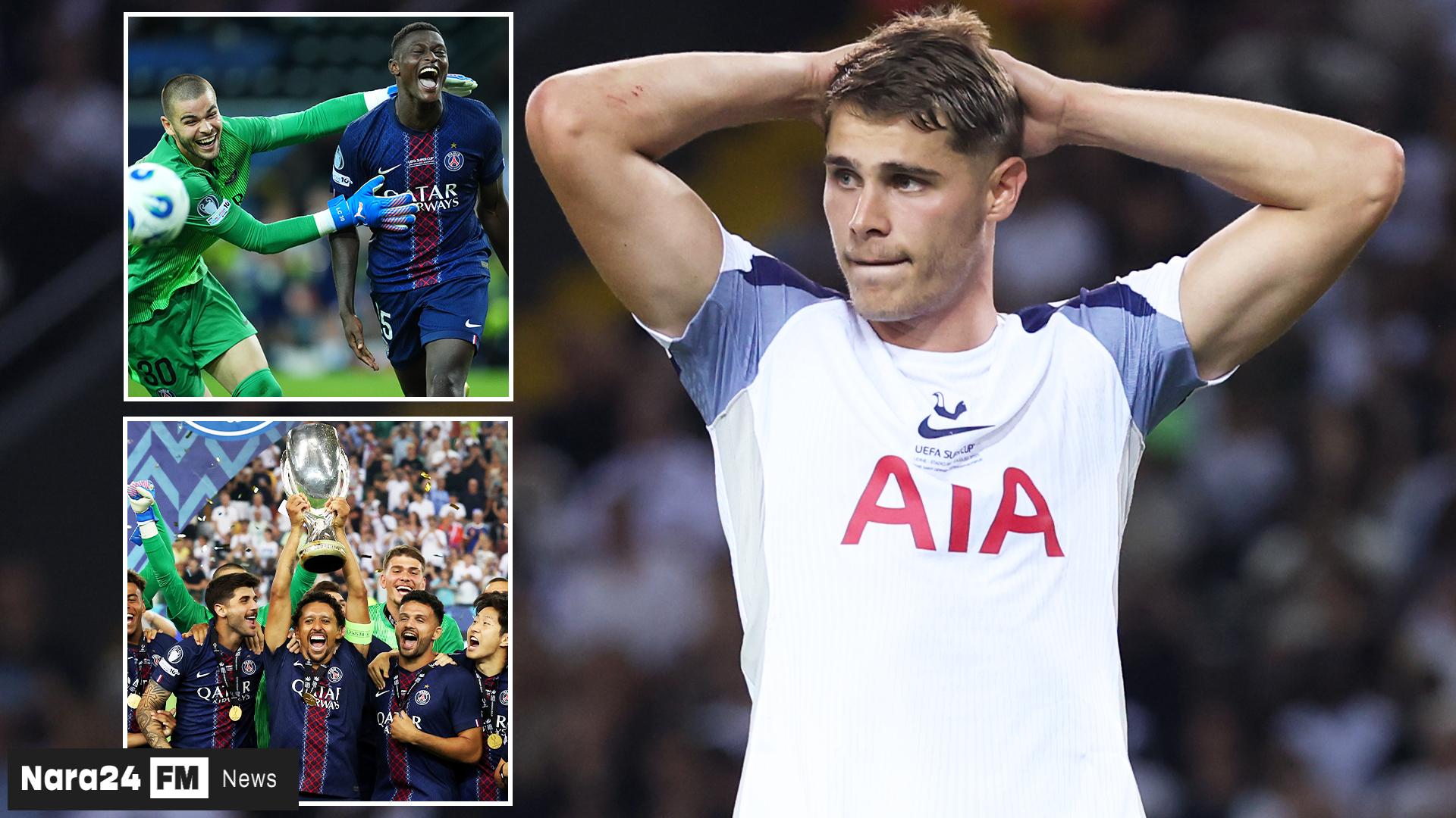 Spurs Denied Uefa Super Cup as PSG Stage Late Comeback