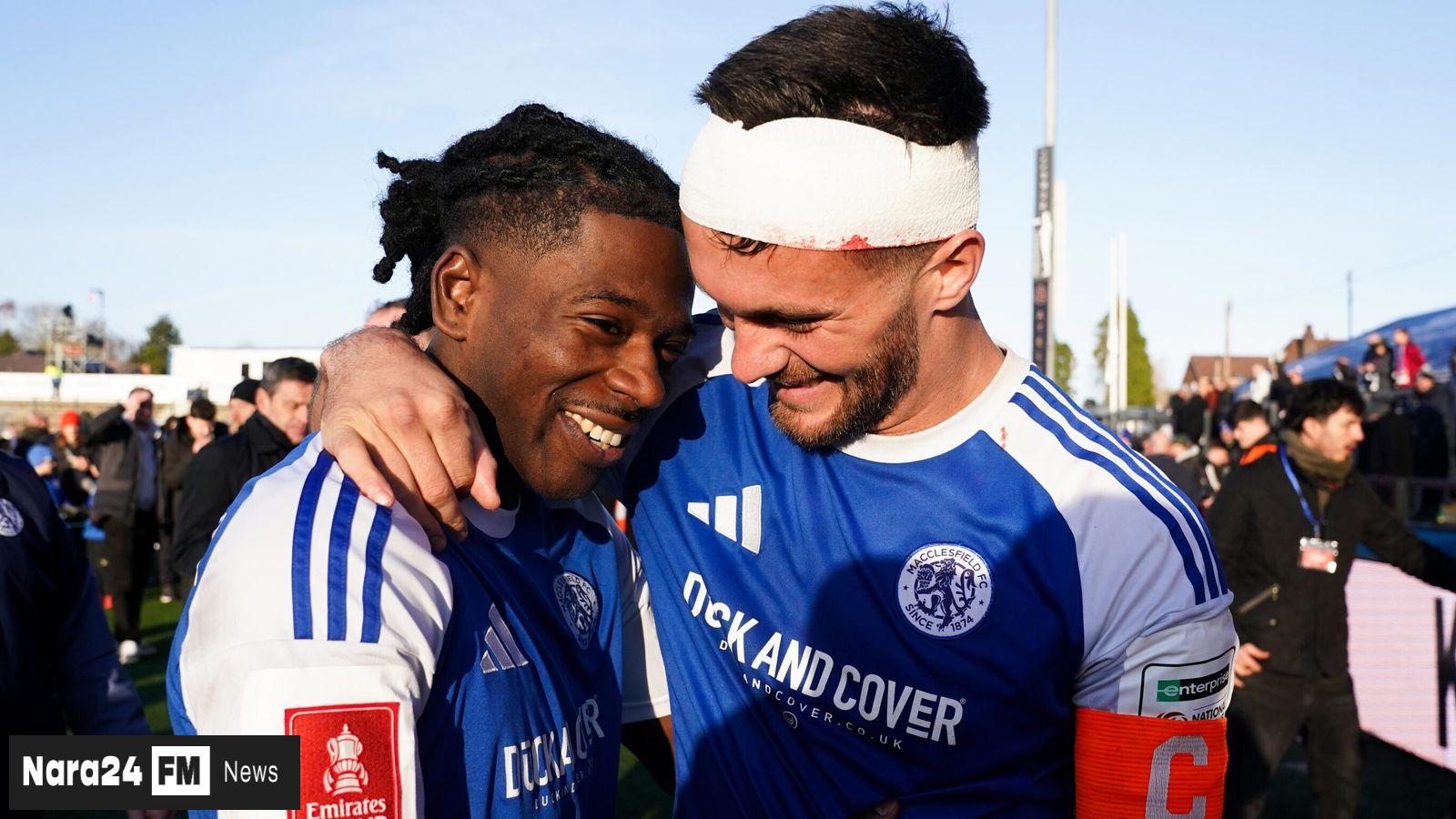 Macclesfield's FA Cup Magic Continues: Brentford Next, Aston Villa to Face Newcastle