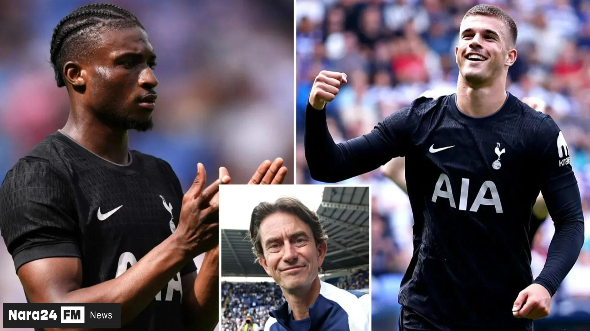 Tottenham Triumphs 2-0 Over Reading in Frank's Debut with New Stars Shining