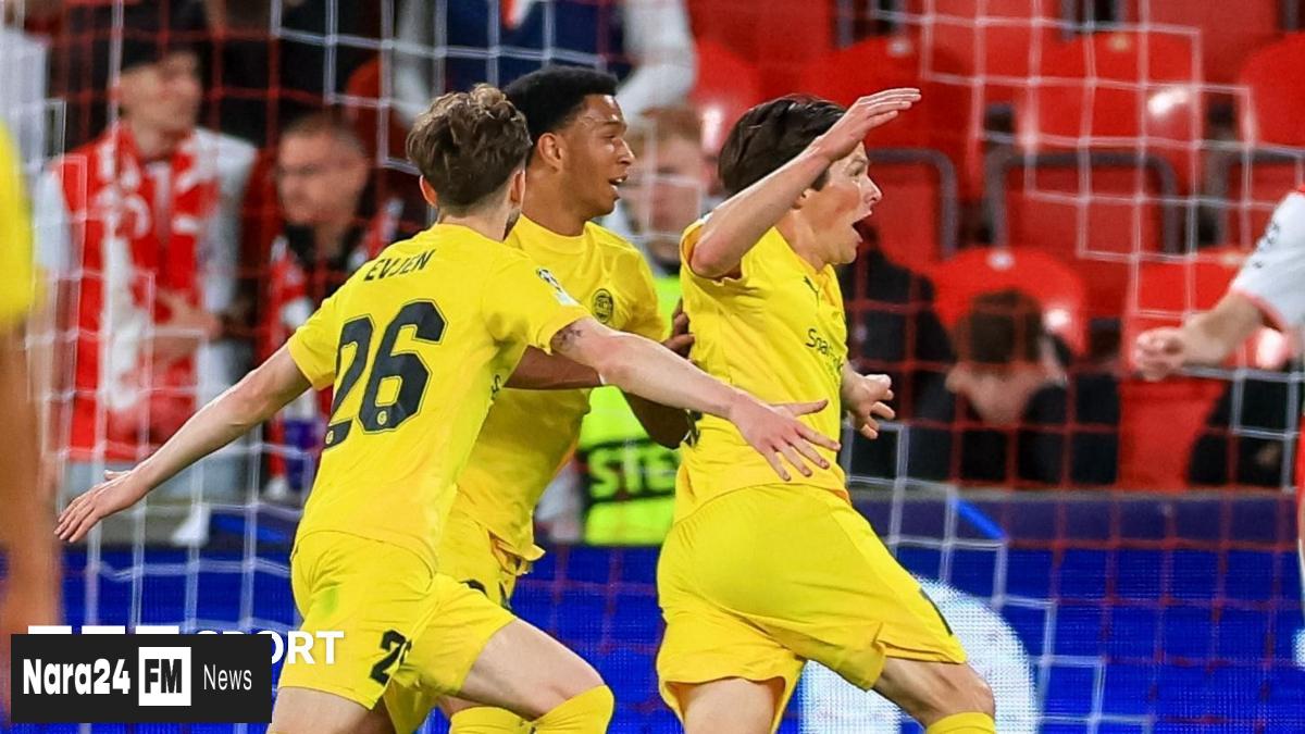  "Bodo/Glimt Stun Slavia Prague with Late Equalizer in Thrilling Champions League Draw"  