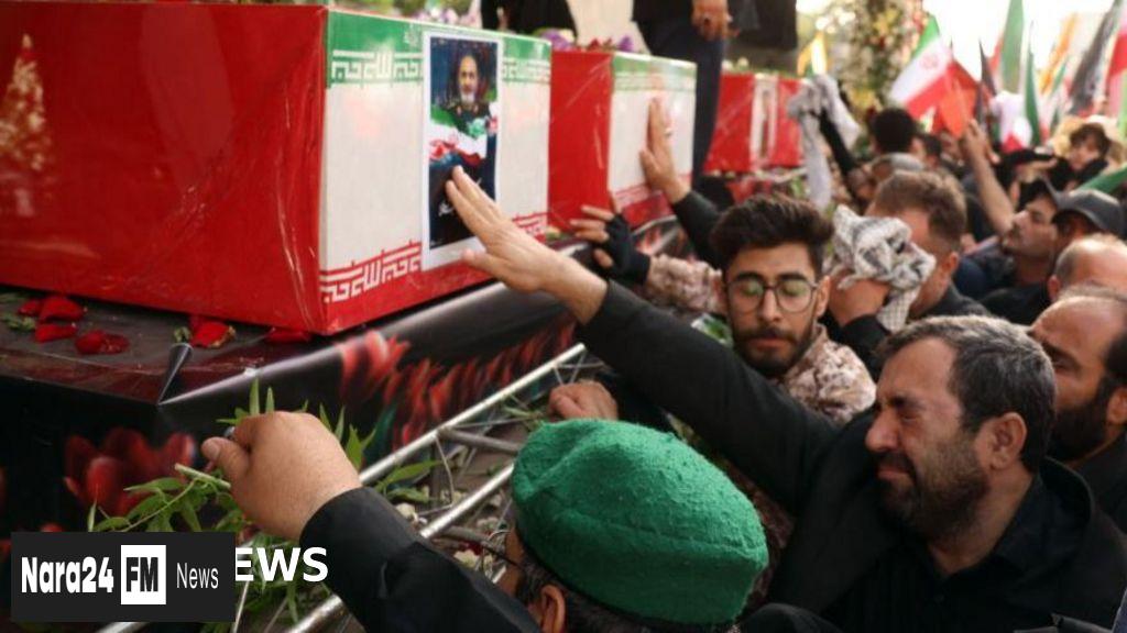 Mourning and Uncertainty: Iran Holds State Funeral for Casualties of Israel Conflict