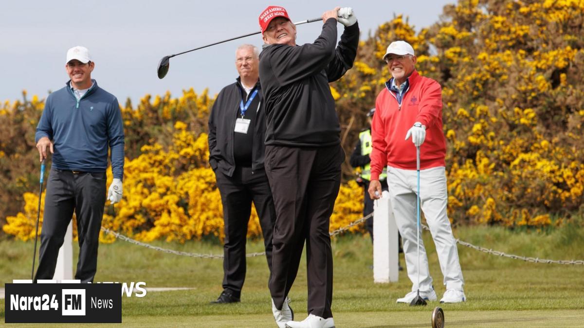 Trump Prioritizes Scottish Golf Ventures Amid Global Crises