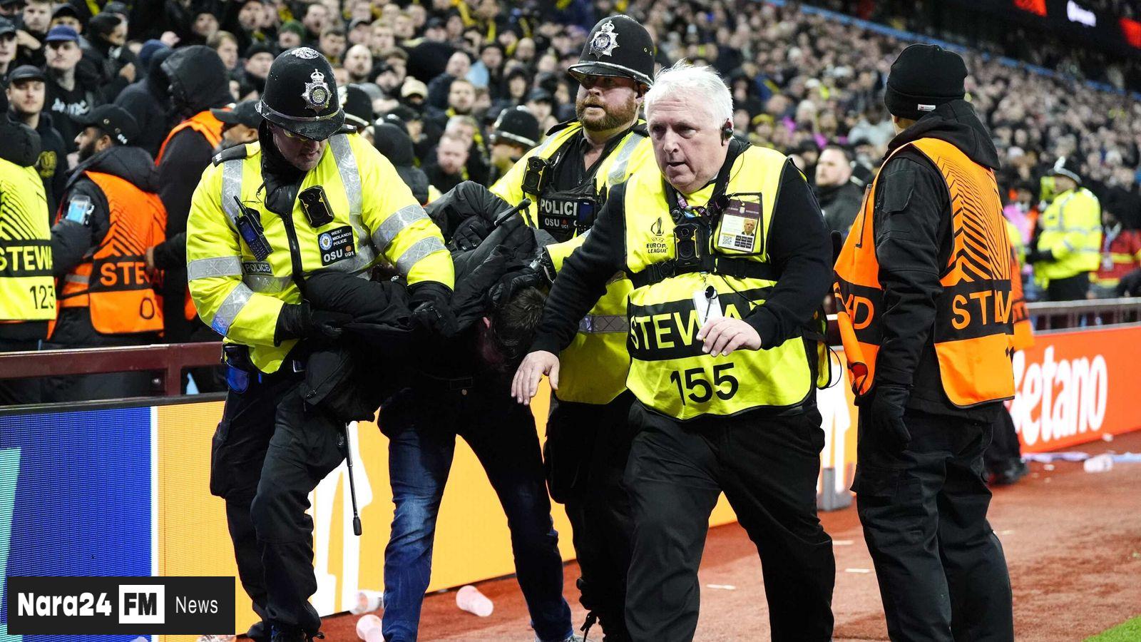 Swiss Supporters Spark Violence as Villa Park Europa League Clash Descends Into Chaos