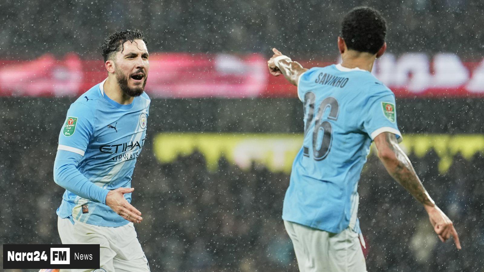 Manchester City Cruise Past Brentford to Reach Carabao Cup Semis With Cherki's Spectacular Strike