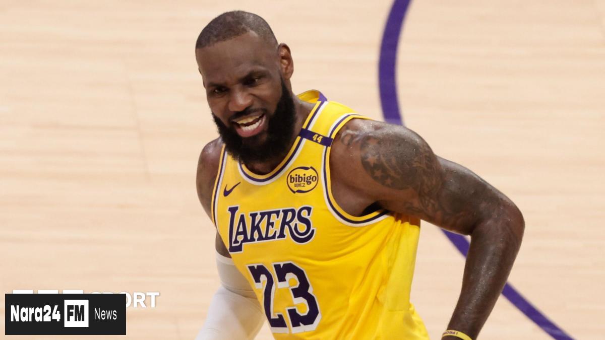 NBA Legend LeBron James Commits to 23rd Season with the Los Angeles Lakers, Breaking Season Record