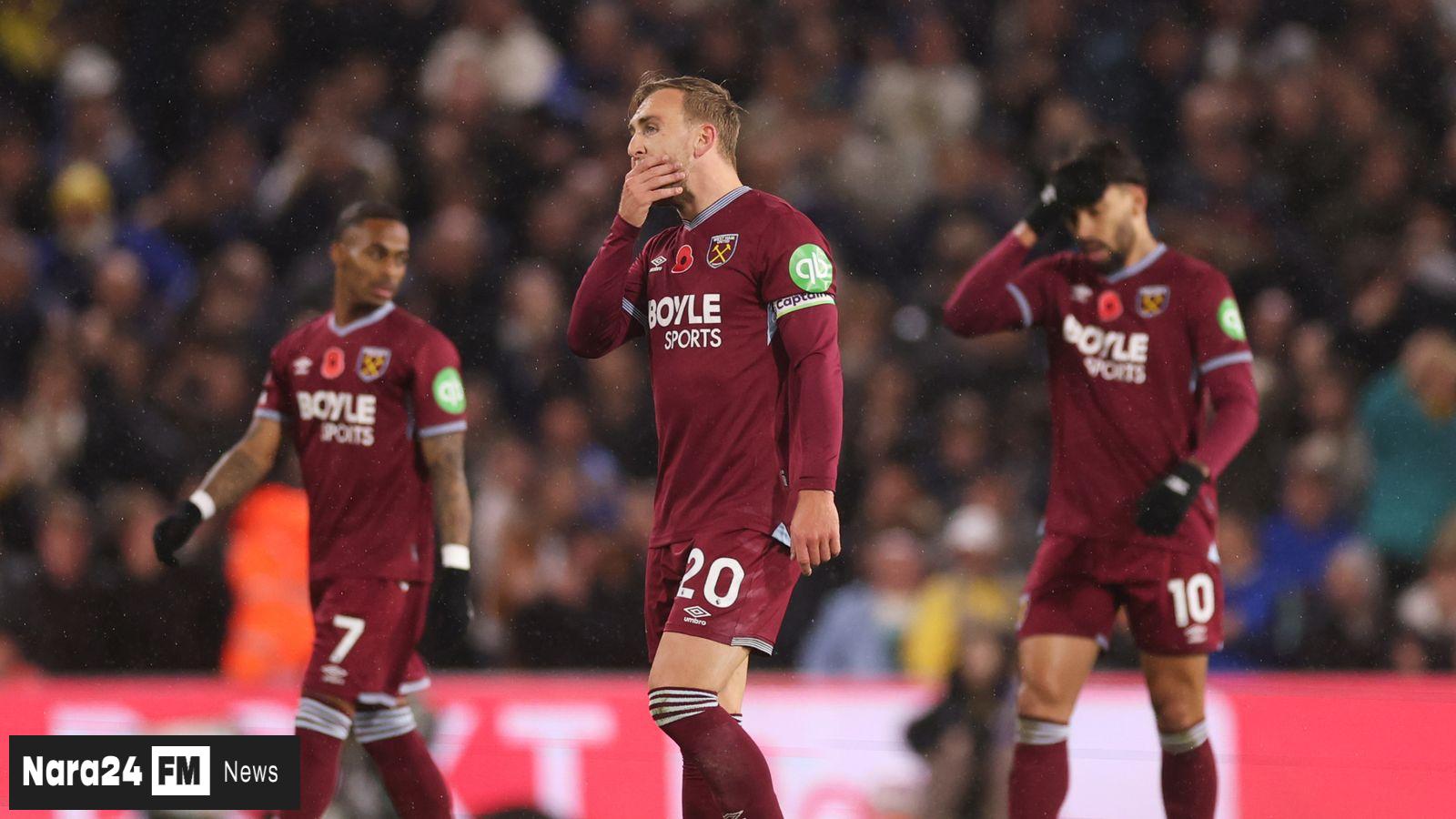 Leeds Stun West Ham 2-1 as Hammers' Early Season Woes Deepen