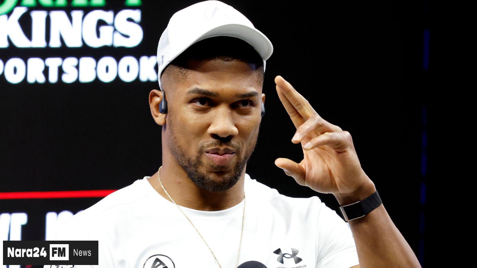 Social Media Star Jake Paul Confronts Boxing Champion Anthony Joshua in Pre-Fight Showdown