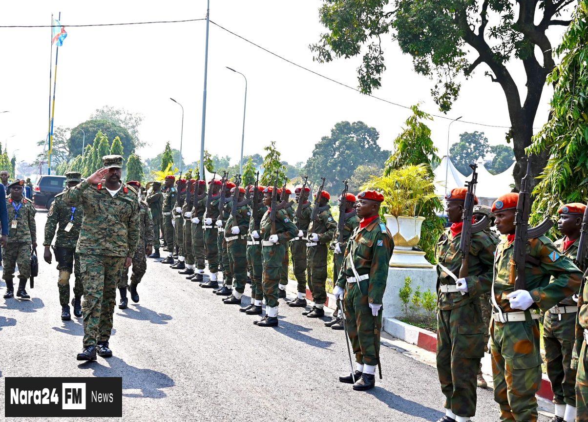 Uganda's Chief of Defence Forces Visits Kinshasa for Military Talks