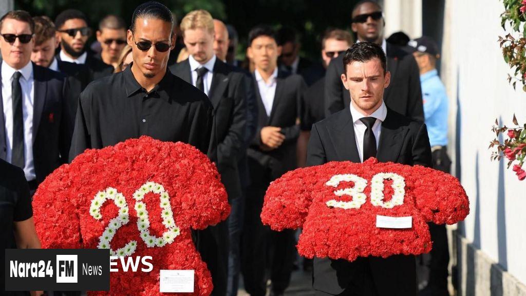 Football World Mourns as Diogo Jota and André Silva Laid to Rest in Gondomar