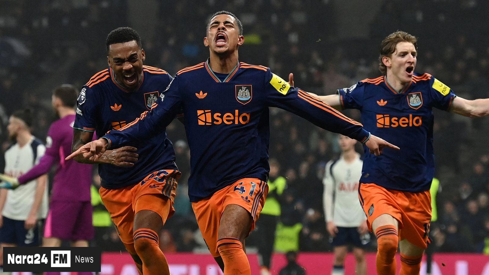 Newcastle Stun Tottenham with 2-1 Victory as Frank Faces Mounting Pressure