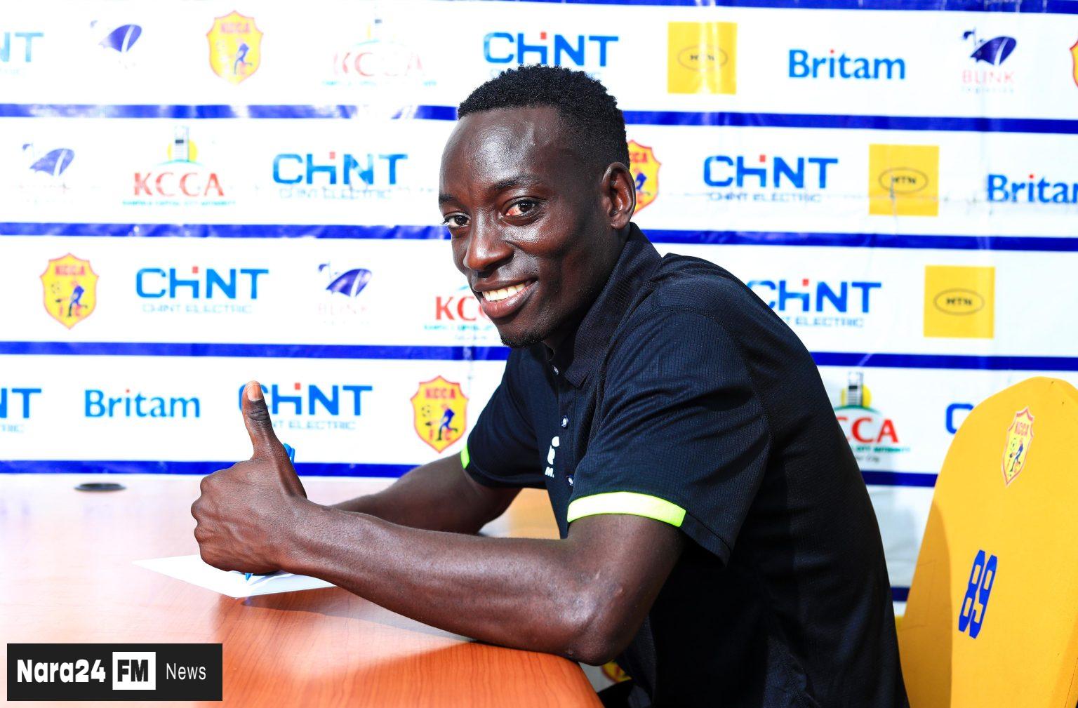 Lazaro Praises KCCA as a Club with Clear Ambitions After Signing Two-Year Deal