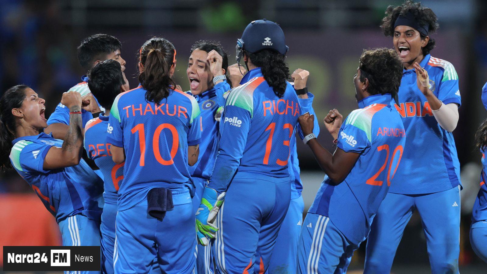 Historic Triumph: India Clinch Maiden Women's Cricket World Cup Title on Home Soil