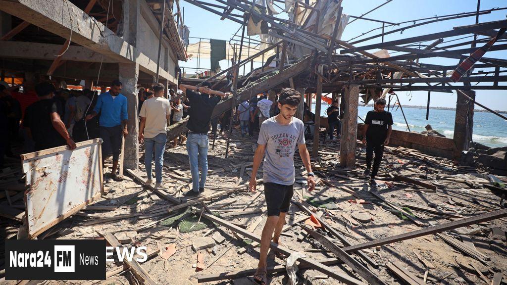 Deadly Israeli Attack on Gaza Beachside Cafe Leaves 20 Dead, Witnesses Recount Horror