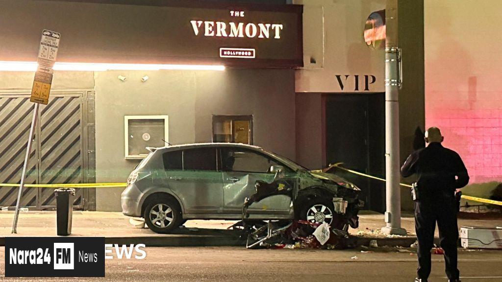 Vehicle Crashes into Crowd Outside Los Angeles Nightclub, Leaving 30 Injured