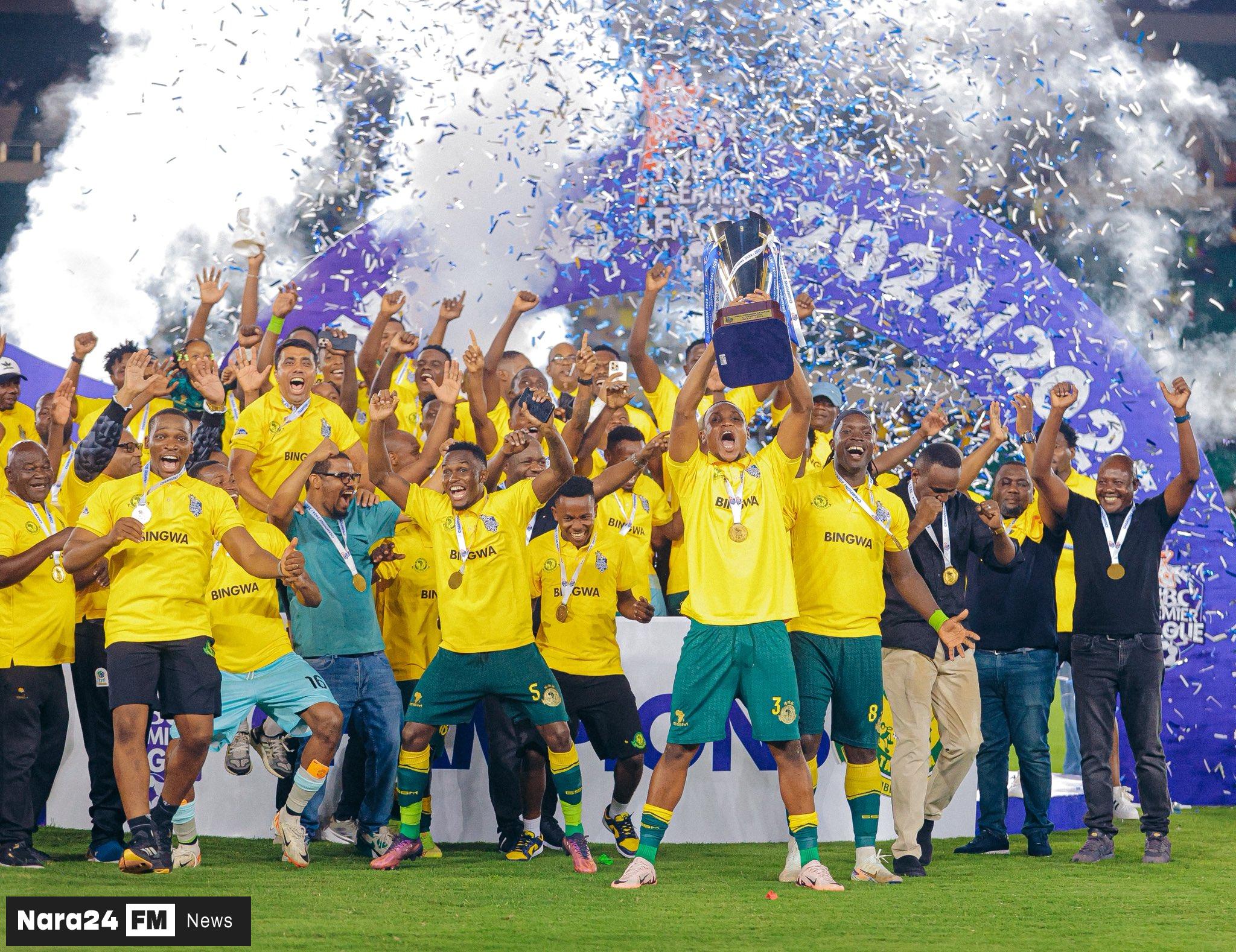 Young Africans Victorious: Aucho's Team Claims Fourth Consecutive Tanzania Premier League Title