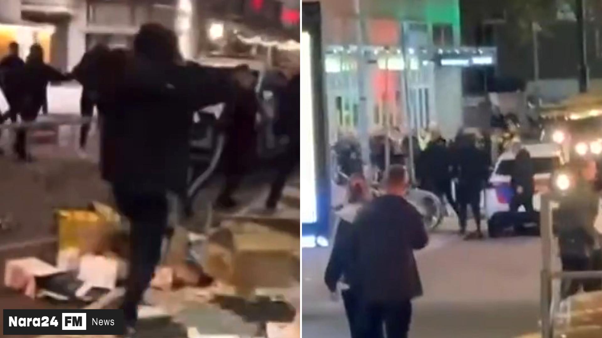 Violent Clash Erupts Between Aston Villa and Feyenoord Fans in Rotterdam

###