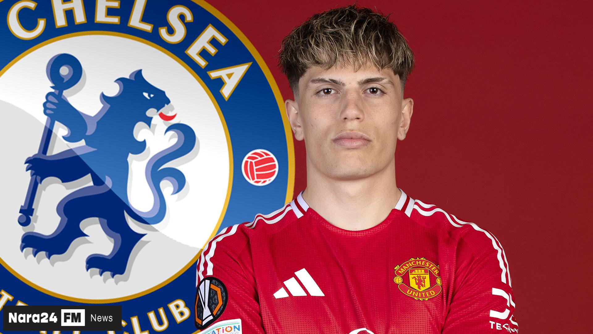 Garnacho Rejects European Giants, Insists on Chelsea Switch Amid Transfer Stalemate