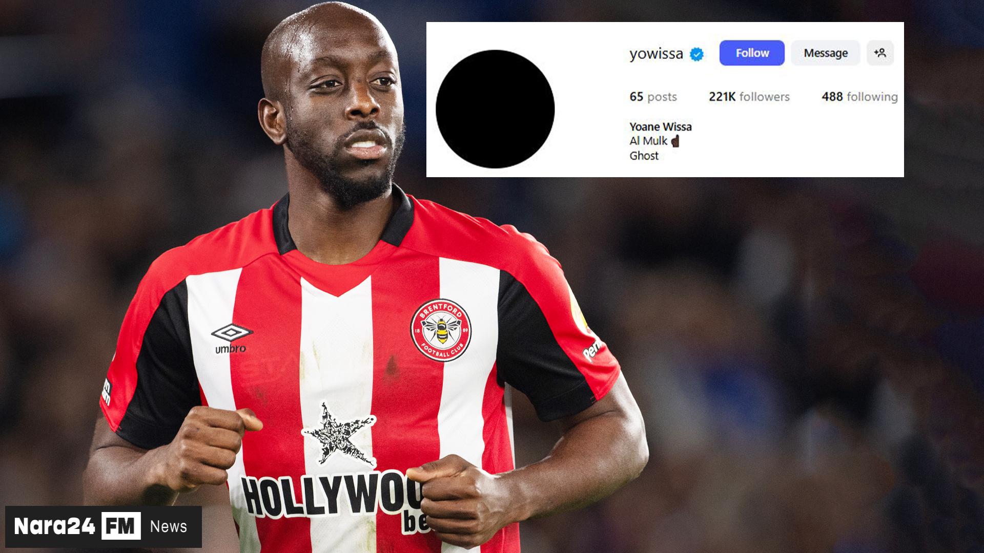 Yoane Wissa Protests Brentford Transfer on Social Media