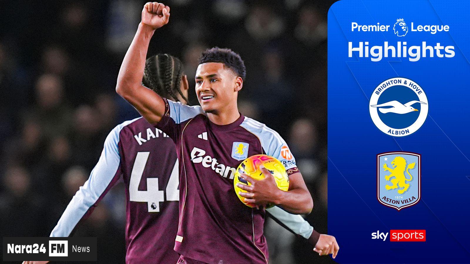 Seven-Goal Thriller Sees Aston Villa Edge Brighton in Premier League Classic