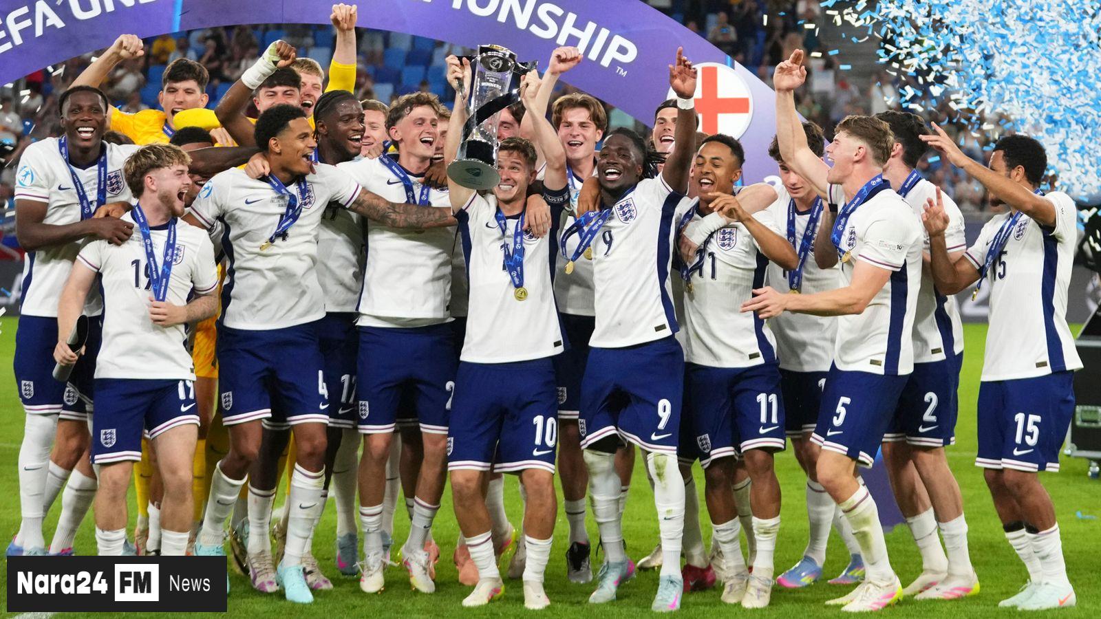 England U21s Secure U21 Euro Title: Lee Carsley's Young Lions Triumph in Extra-Time Thriller Against Germany U21s