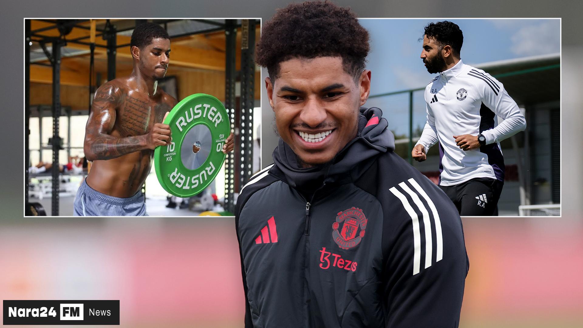 Marcus Rashford Defies Expectations by Training Alone at Man Utd