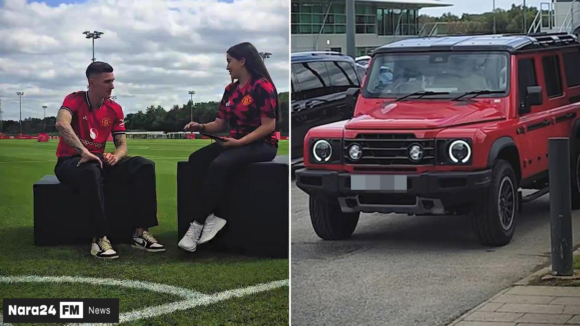 Sesko's Debut Day at United Sparks Buzz - But Fans Question Striker's Choice of Wheels