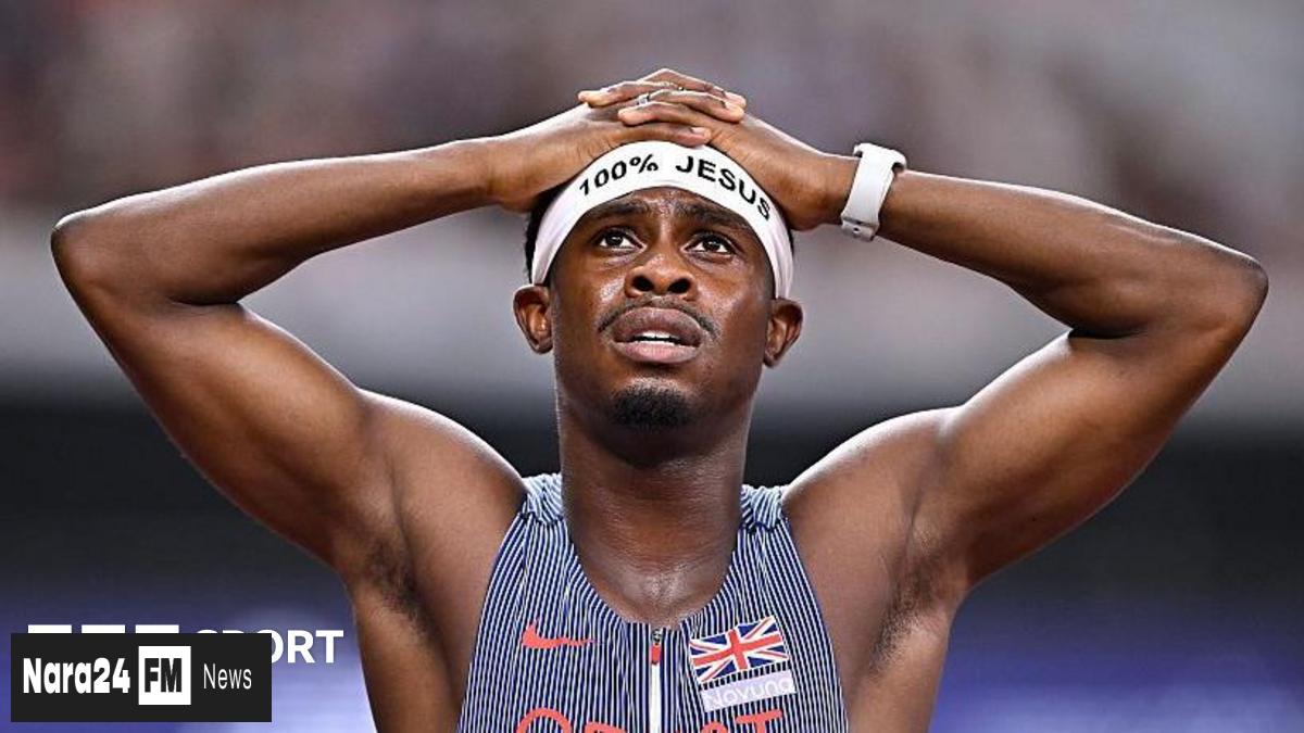 Jeremiah Azu's '100% Jesus' Headband Sparks Rule Reminder from World Athletics