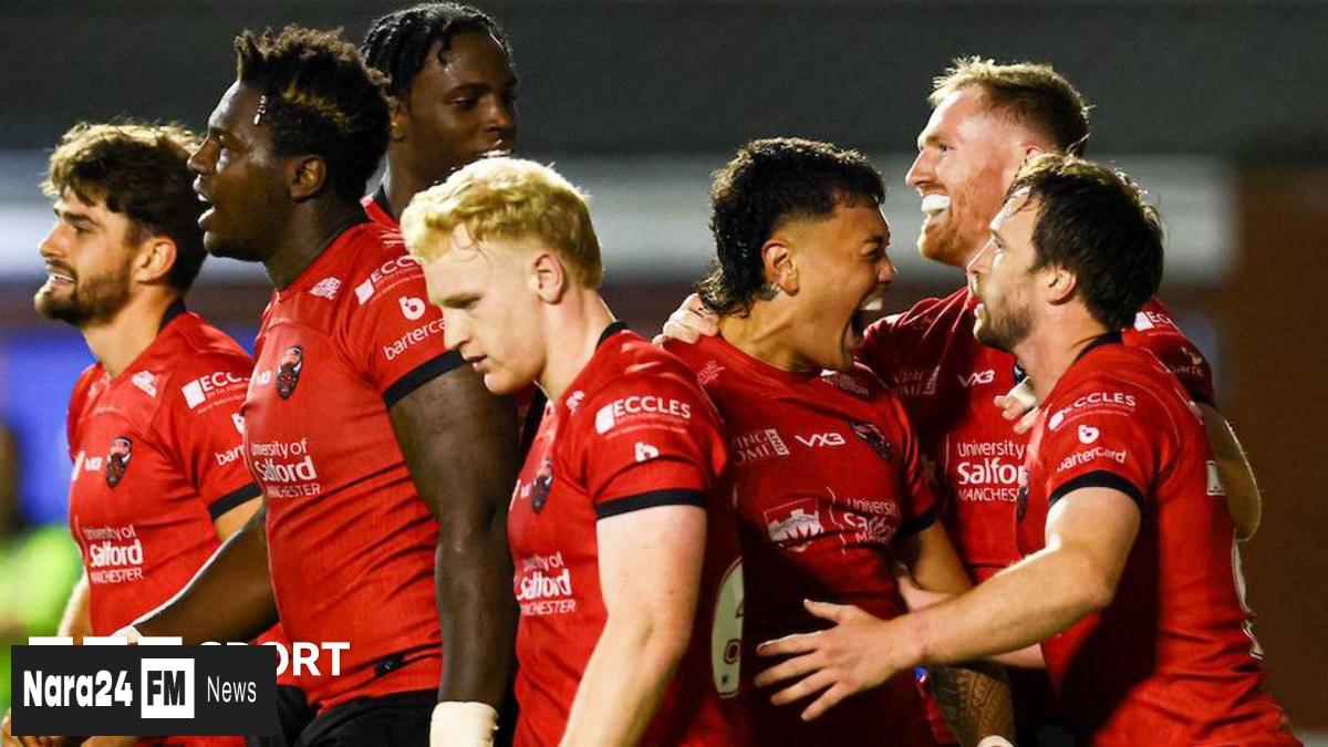 Salford Red Devils Stun Warrington Wolves with Thrilling 25-12 Upset