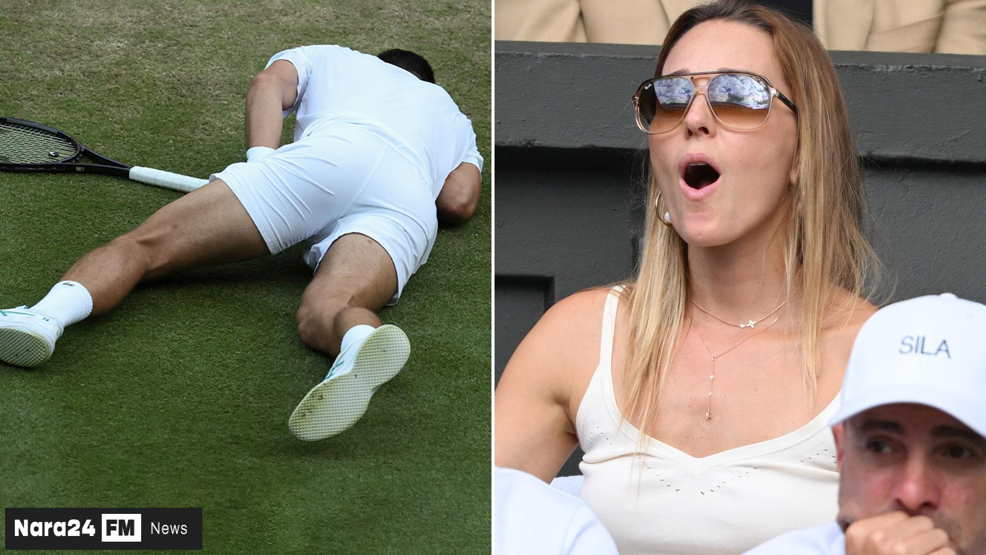Novak Djokovic Suffers Scary Slip at Wimbledon, Wins Quarter-Final Match Against Flavio Cobolli