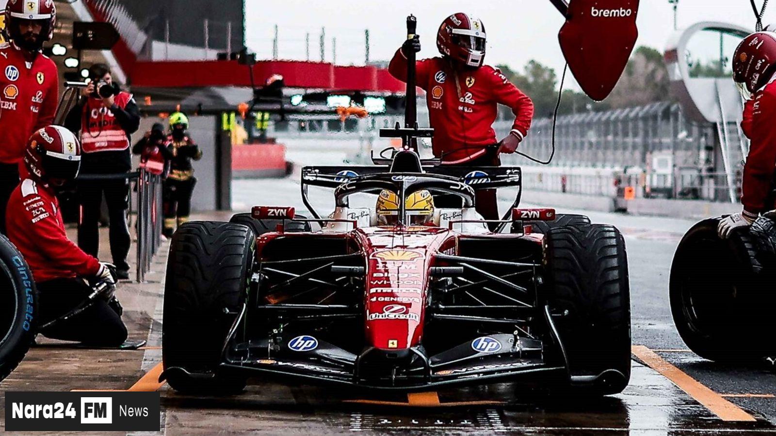 Rain-Soaked Drama at Barcelona F1 Testing as Hadjar Crashes Red Bull