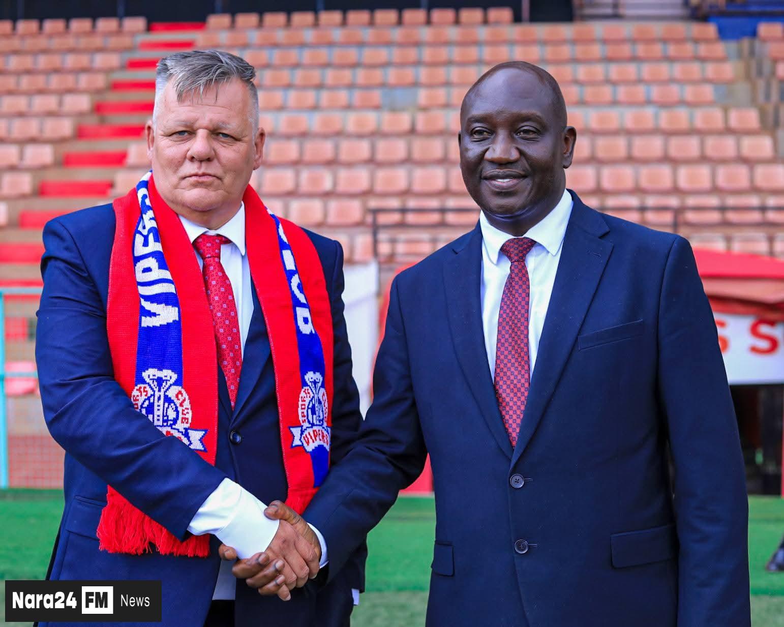 Vipers SC Names Ivan Minnaert as New Head Coach