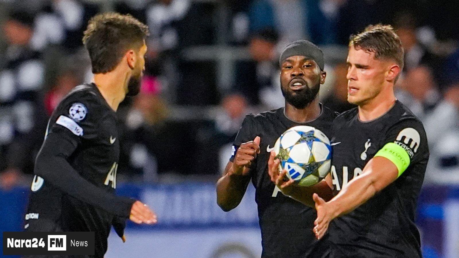 Something catchy, e.g., "Tottenham Stages Dramatic Comeback to Salvage 2-2 Draw at Bodo/Glimt in Champions League"