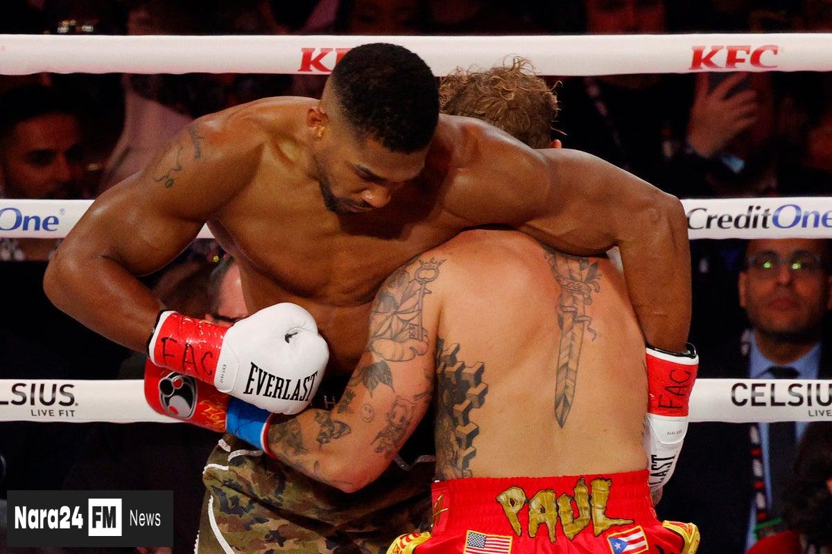 Anthony Joshua Faces Backlash Over "Disappointing" Victory Against Jake Paul