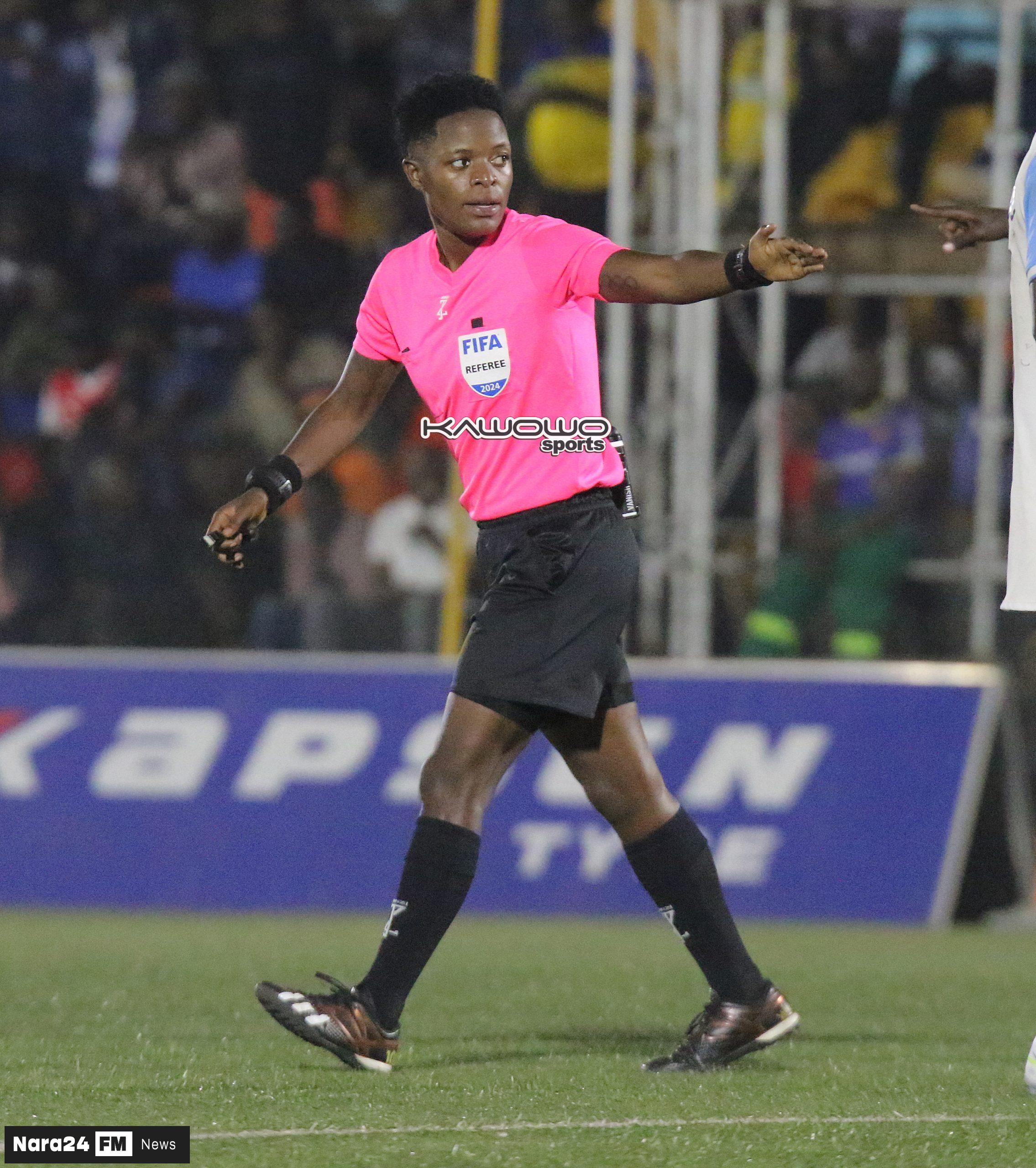 Ugandan Referee Shamirah Nabadda Selected for AFCON 2025 Officiating Team