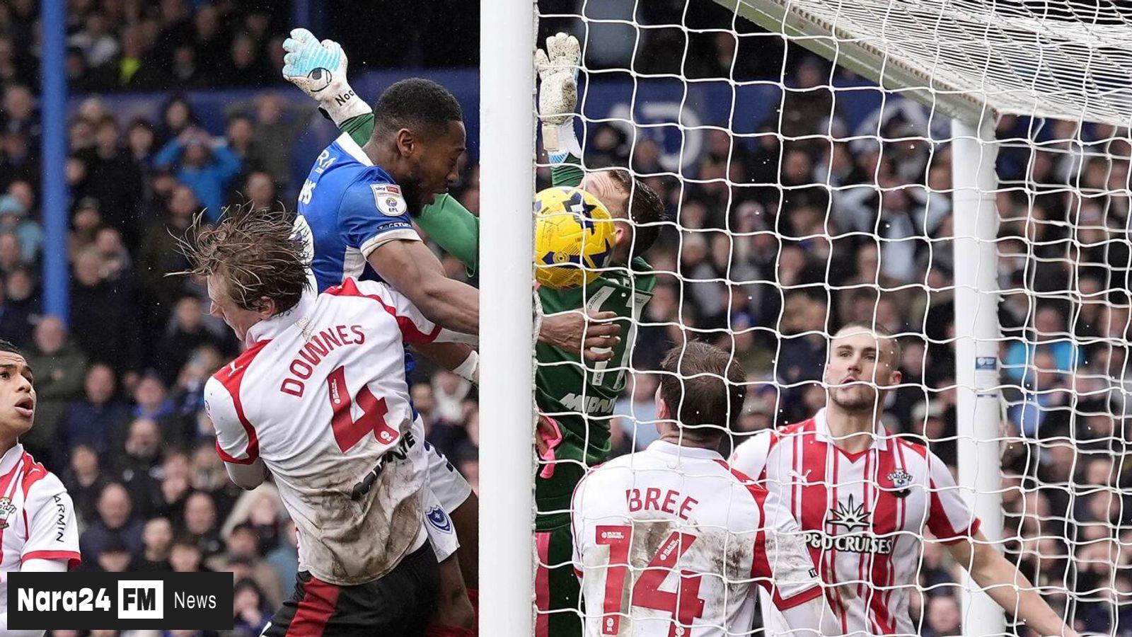 Portsmouth Escape Relegation Zone With Dramatic Derby Draw Against Southampton
