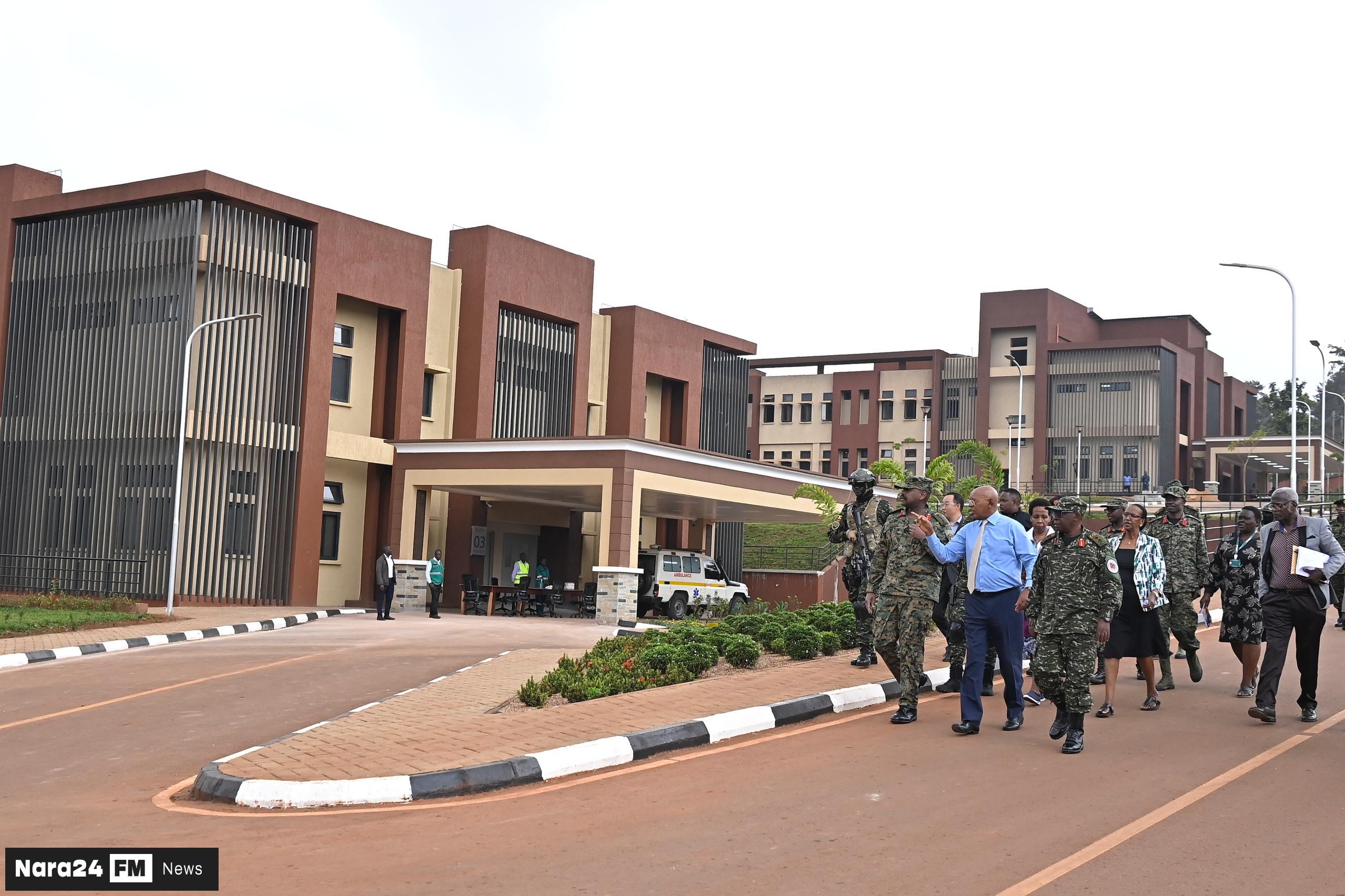 Gen Kainerugaba Inspects State-of-the-Art UPDF National Referral Hospital