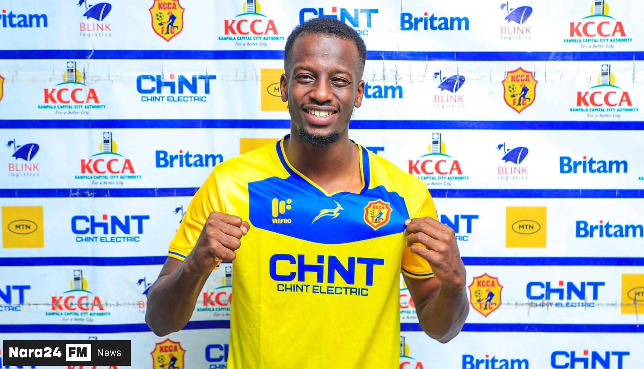 KCCA FC Finalizes Signing of Winger Alpha Thiery Ssali from NEC FC
