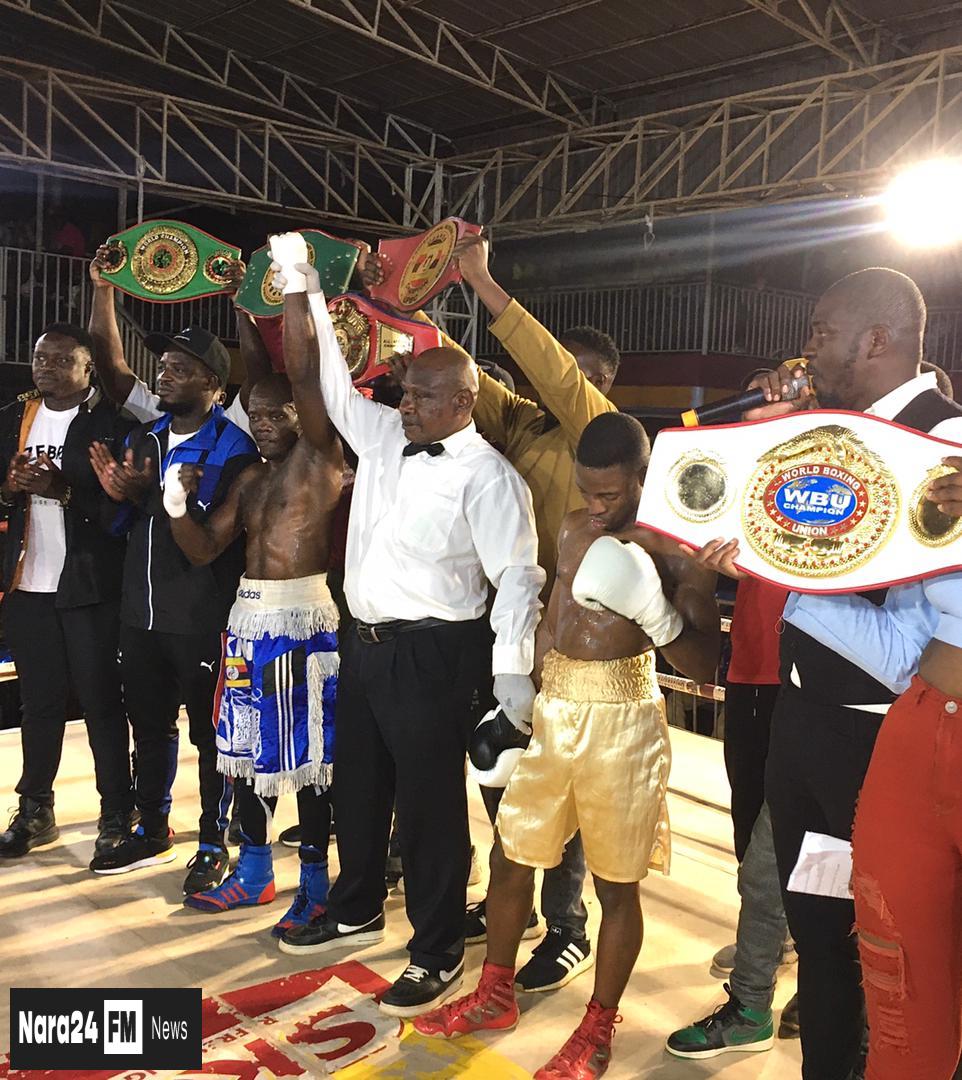 Frank Kiwalabye Claims WBU Super Bantamweight Title with Dominant Third-Round TKO