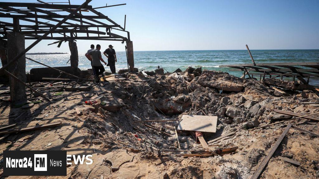 Israeli Strike on Gaza Beach Cafe Kills Hamas Operative and Civilians