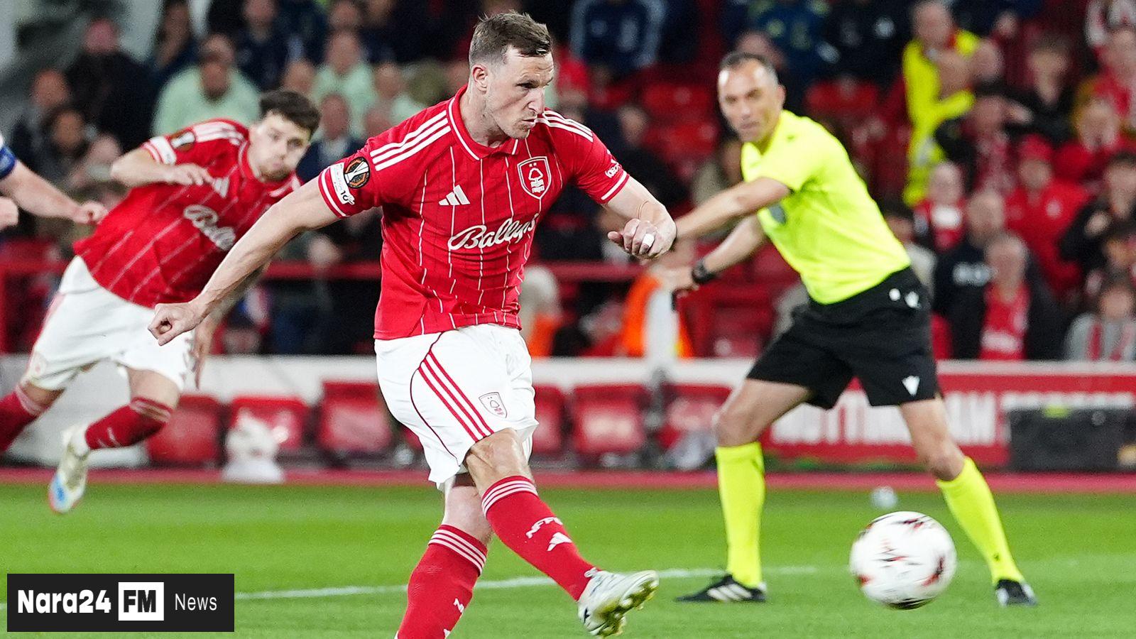 Forest Edge Villa in Europa League Semi-Final First Leg After Wood Penalty