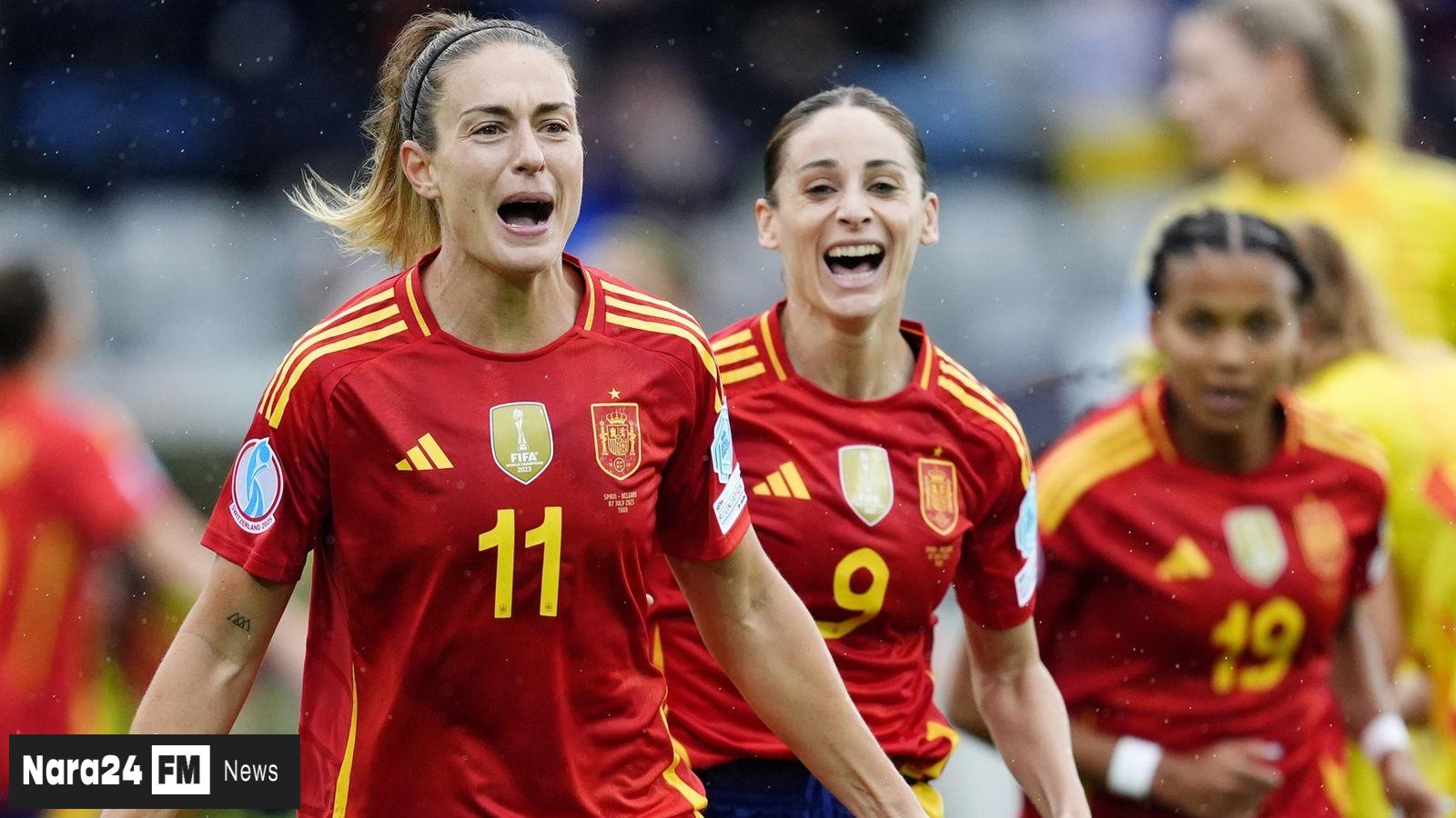 Spain Women's Brilliant Attacking Display Secures 6-2 Victory Over Belgium Women, All but Assuring Quarter-Final Berth