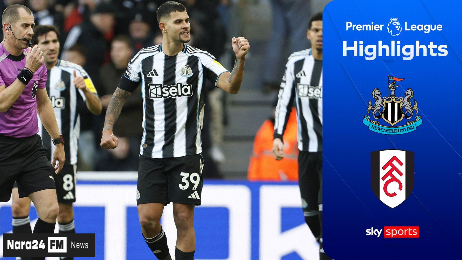 Newcastle Edges Fulham 2-1 in Premier League Thriller

###