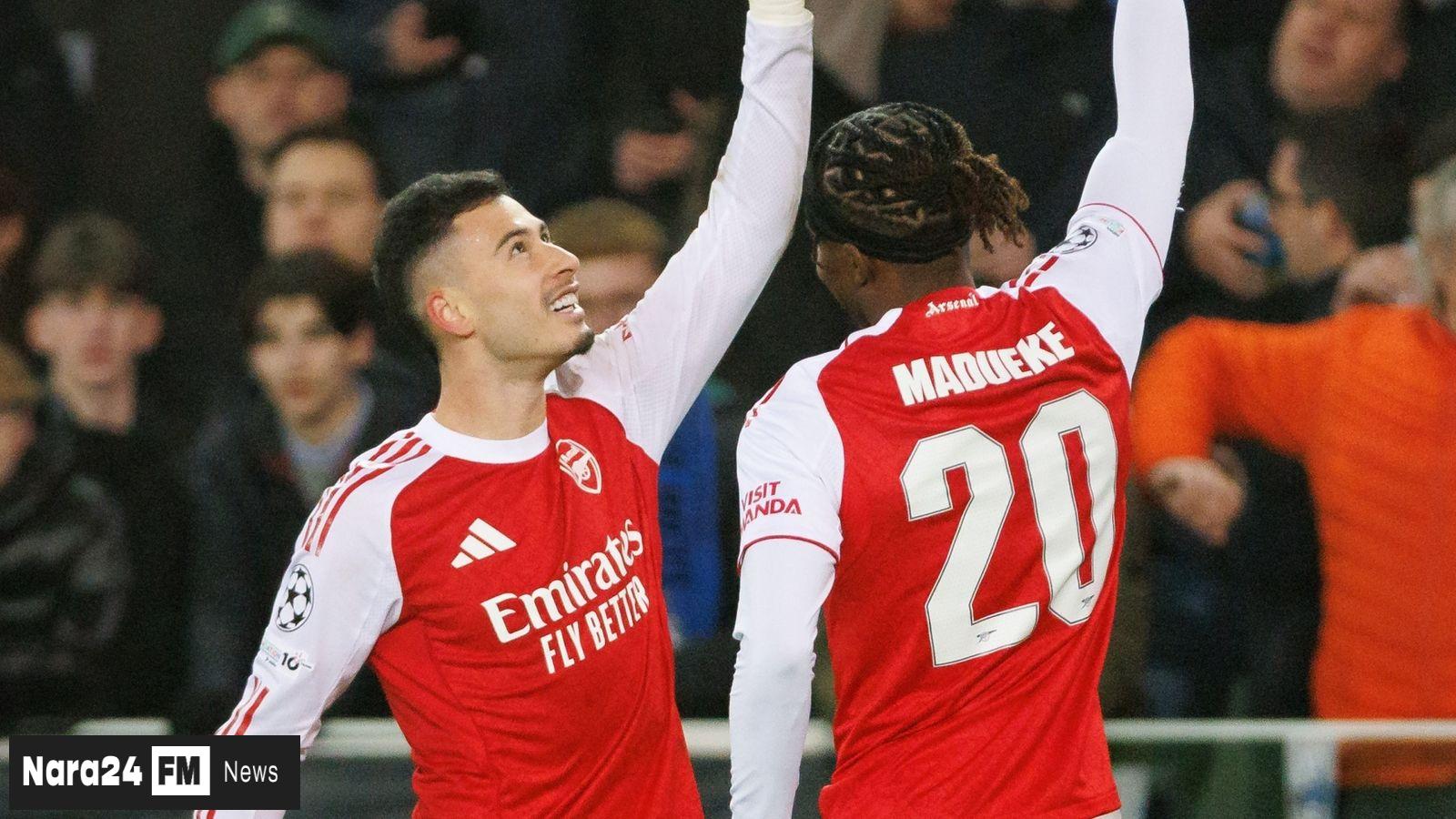 Arsenal Maintain Flawless Champions League Run with Dominant 3-0 Victory Over Club Brugge
