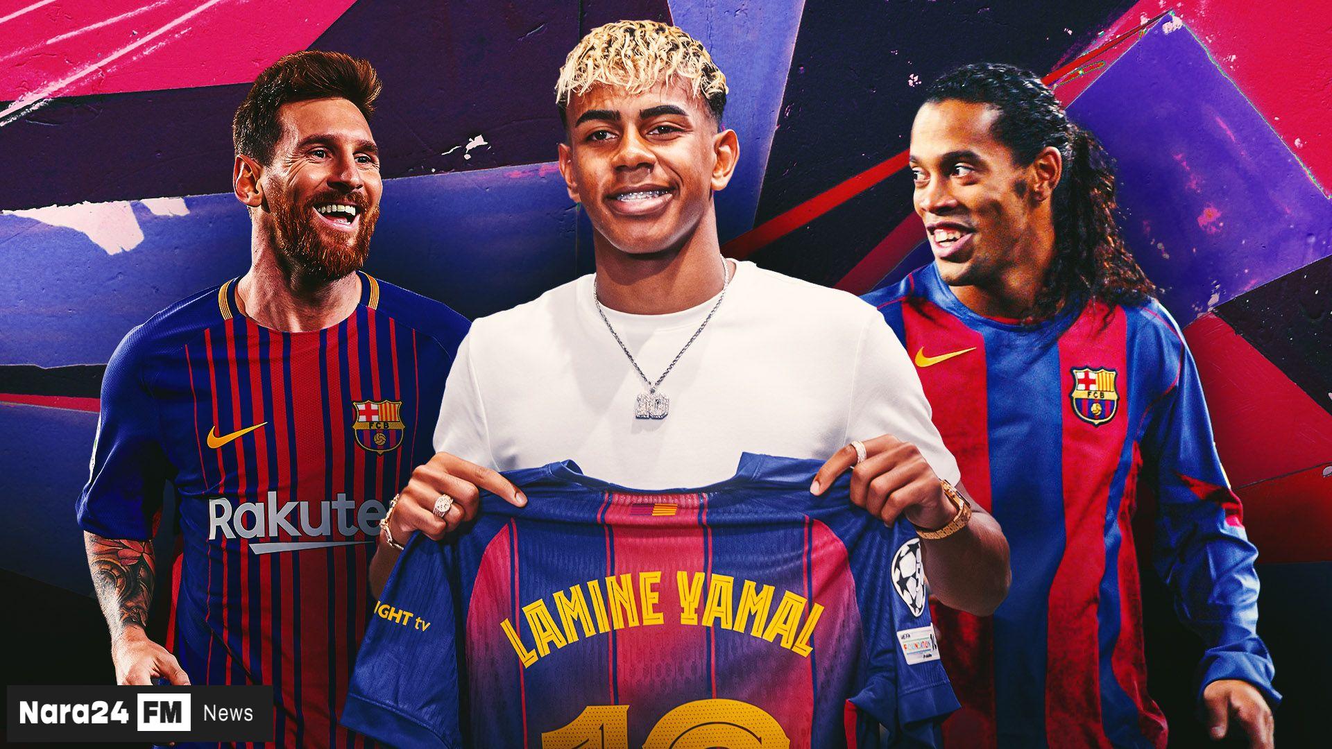 Lamine Yamal Steps into the Spotlight as Barcelona's New No.10