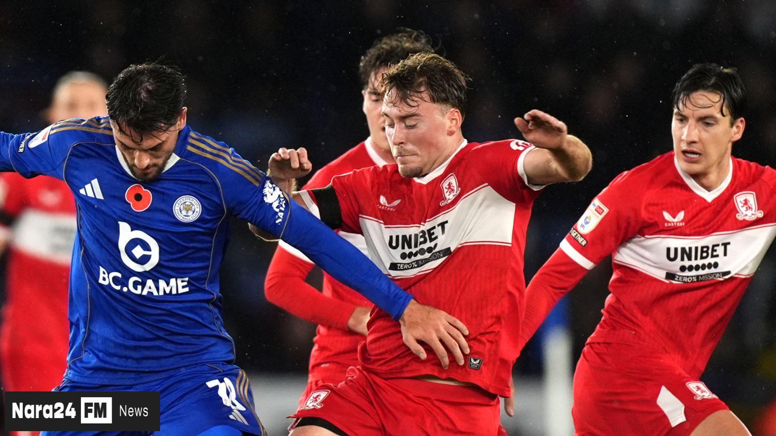Late Drama as Middlesbrough Snatches Draw Against Leicester City