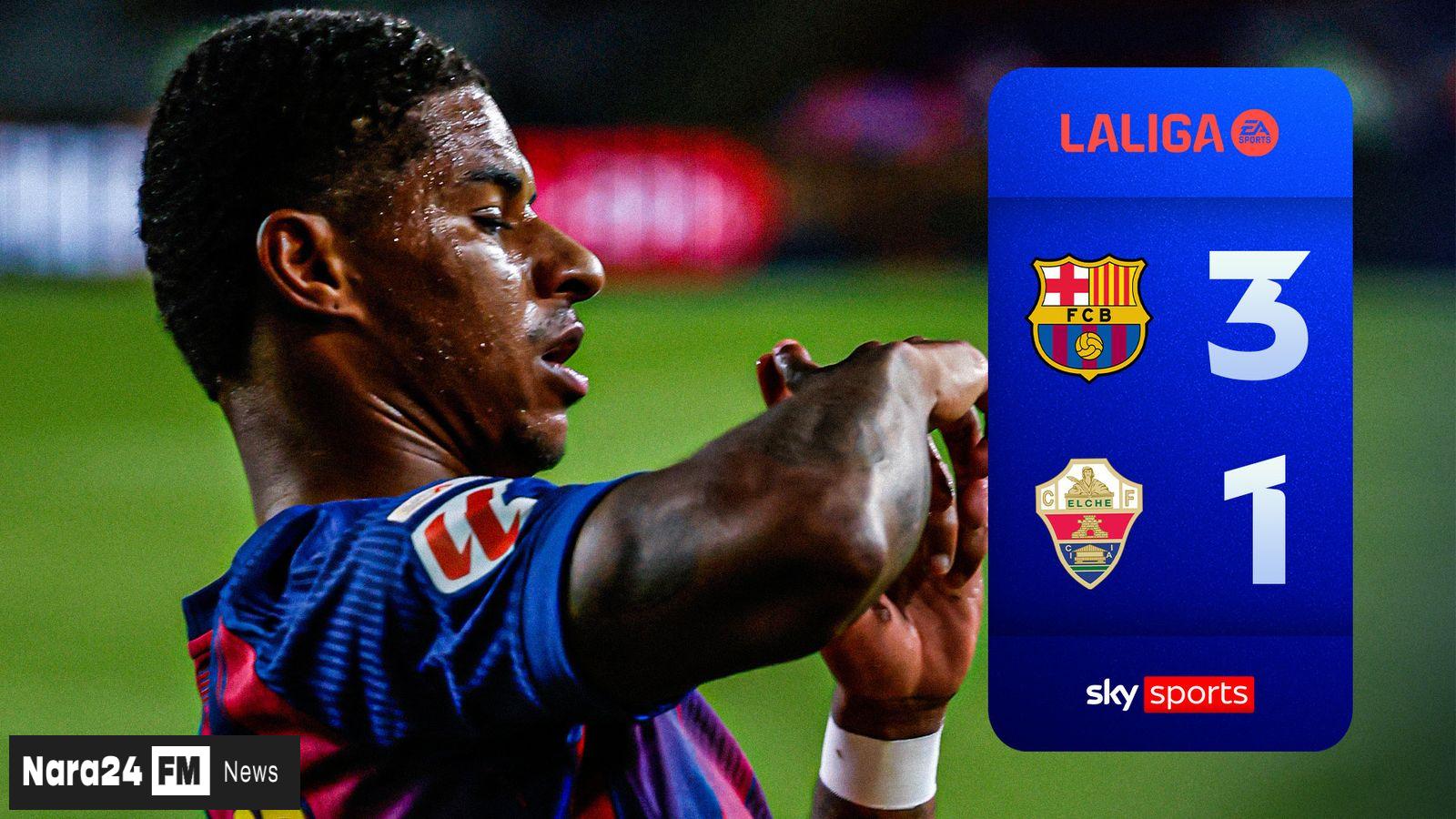 Barcelona Secures Decisive Victory Over Elche in La Liga Clash