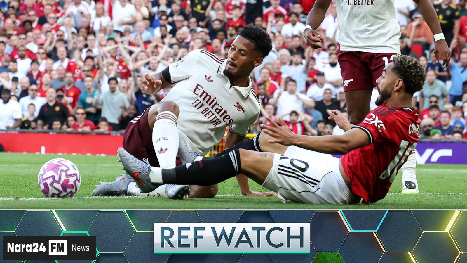Controversial Calls in Arsenal's Win Over Man Utd Analyzed by Ex-Referee
